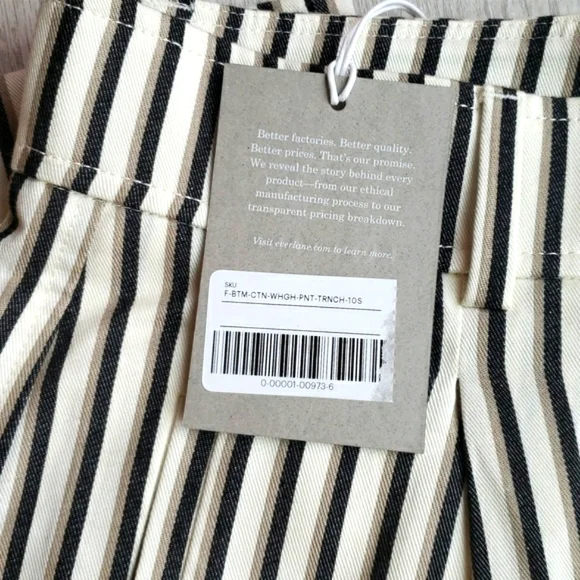 Everlane Way High Drape Pant nwot - Picture 3 of 9